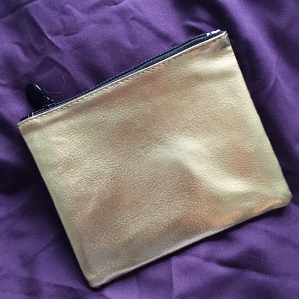 Reversible Ipsy Case (black&gold)